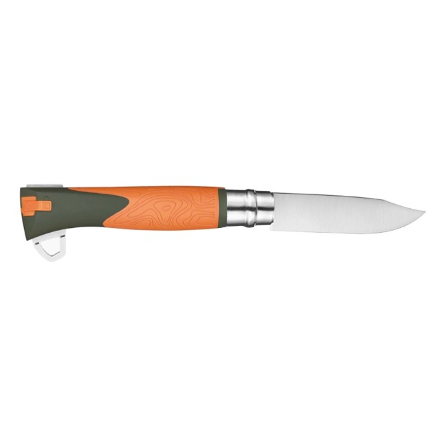 Джобен нож N°12, с екстрактор за кърлежи, "Explore", Orange - Opinel