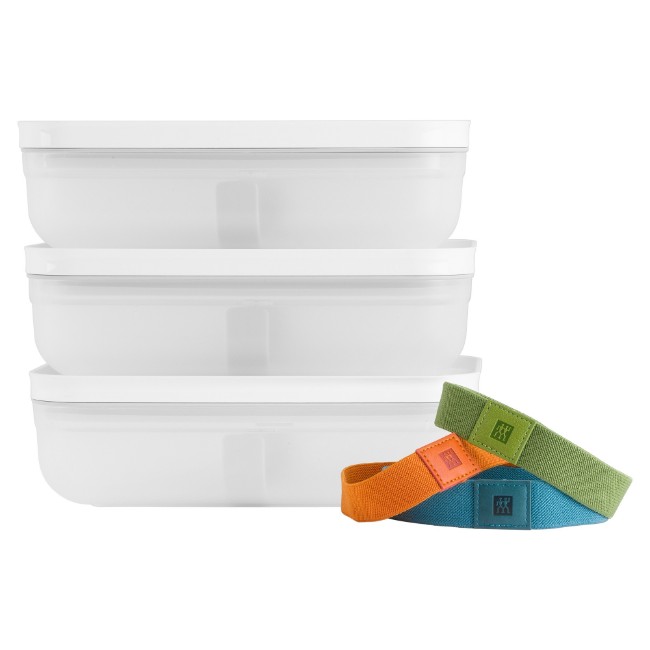 Кутия за обяд с вакуумно затваряне от 3 части, пластмасова, "FRESH & SAVE" - Zwilling