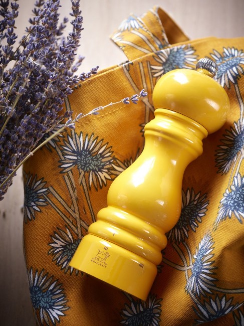Мелница за сол, 18 см, "Paris u'Select", Saffron Yellow - Peugeot
