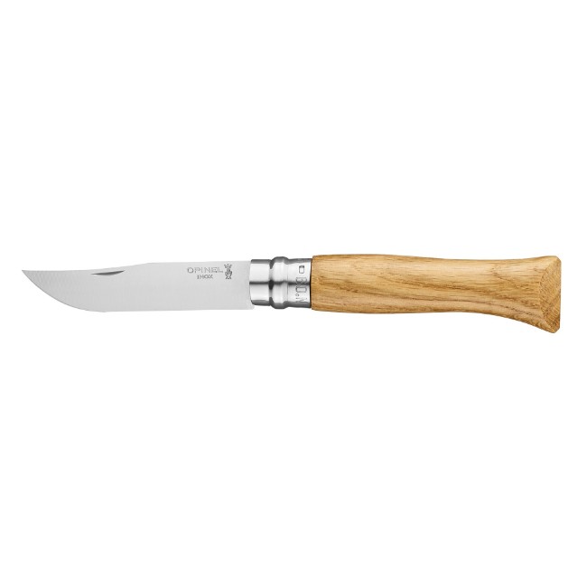Джобен нож N°09, неръждаема стомана, 9см, "Tradition Luxe", Oak - Opinel