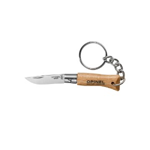 Нож ключодържател N°02, неръждаема стомана, 3,5 см, "Tradition Inox", Stainless Steel - Opinel