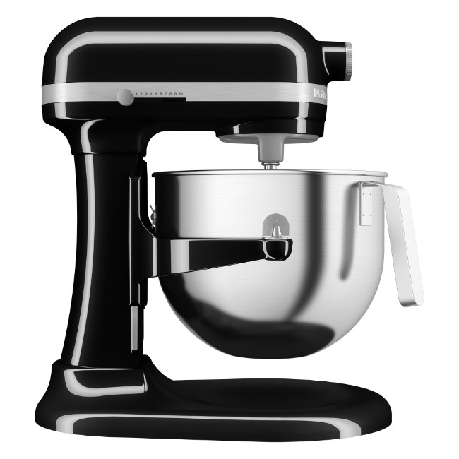 Стоящ миксер с повдигаща купа, 6,6 л, HEAVY DUTY, Onyx Black - KitchenAid