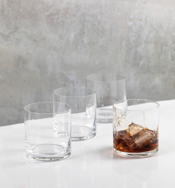 Комплект от 4 чаши за уиски, изработени от кристално стъкло, 443 мл, "Julie" – Mikasa