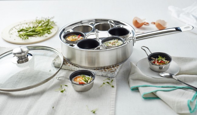Тиган Gourmet с капак 22 см - Demeyere