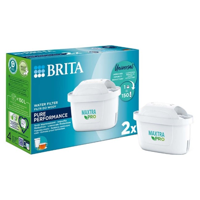 Комплект от 2 филтри BRITA Maxtra PRO Pure Performance