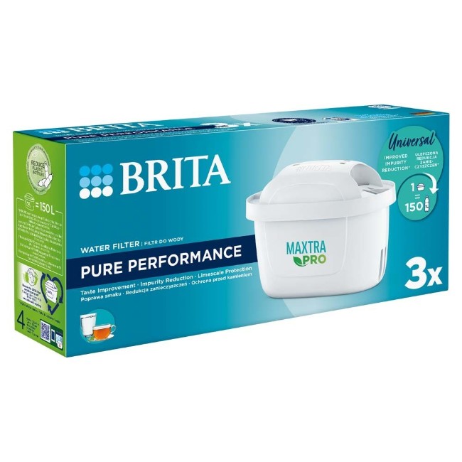 Комплект от 3 филтри BRITA Maxtra PRO Pure Performance
