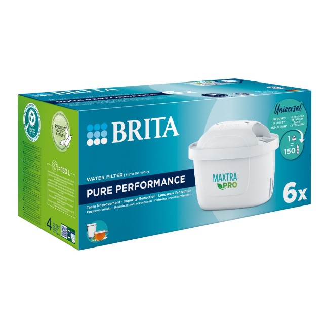 Комплект от 6 филтъра BRITA MAXTRA PRO Pure Performance