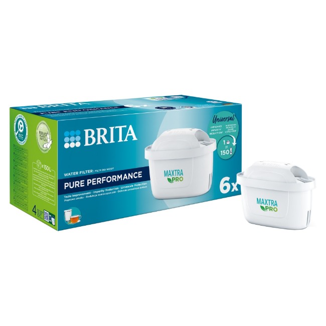 Комплект от 6 филтъра BRITA MAXTRA PRO Pure Performance