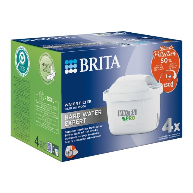 Комплект от 4 филтъра BRITA Maxtra PRO Hard Water Expert