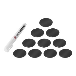 Комплект от 11 силиконови етикета с тебеширен маркер, "Cube" - Zwilling
