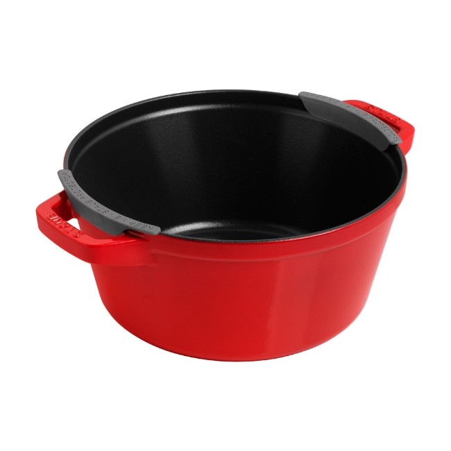 Комплект 2 съдове Cocotte, 24 см, чугун, Cherry - Staub