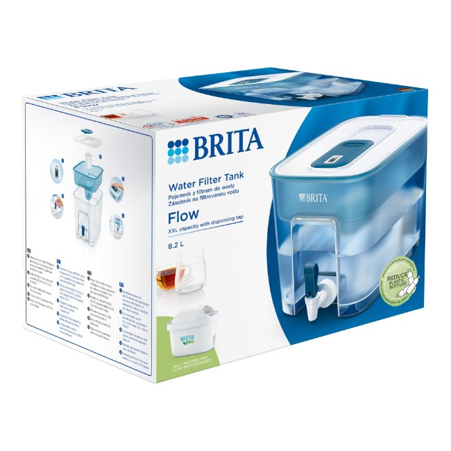 BRITA Flow XXL 8,2 L Maxtra PRO (син) филтърен контейнер