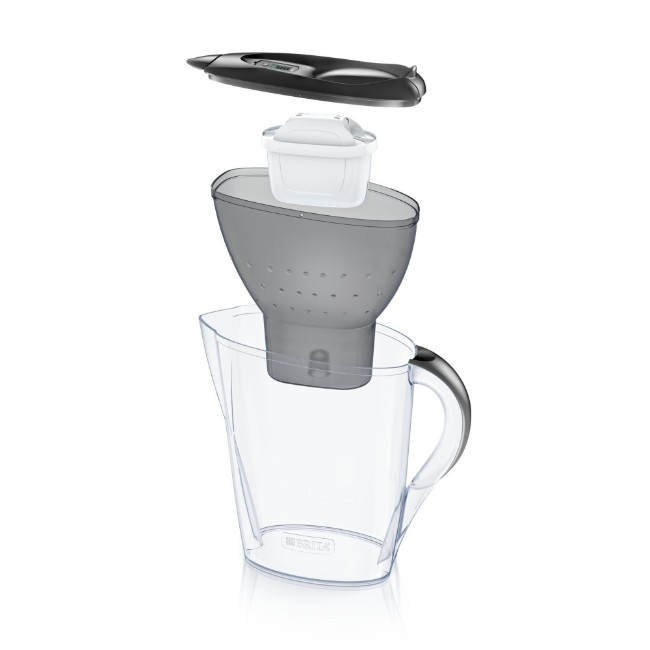 BRITA Marella 2.4 L Maxtra PRO (сива) филтърна чаша