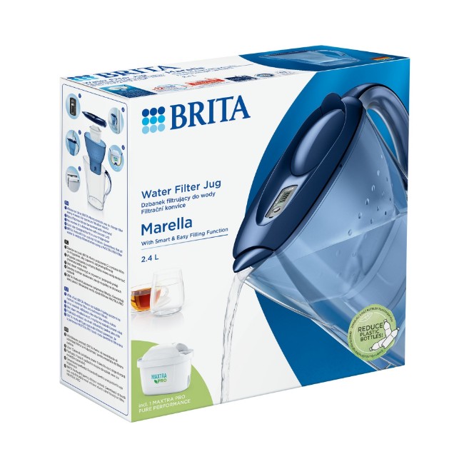 BRITA Marella 2.4 L Maxtra PRO (синя) филтърна чаша