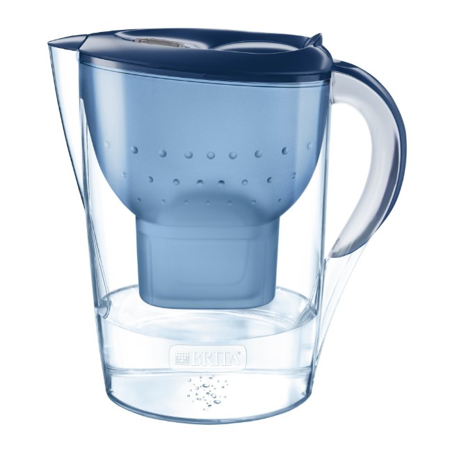 BRITA Marella XL 3.5 L стартов пакет + 2 филтъра Maxtra PRO (син)