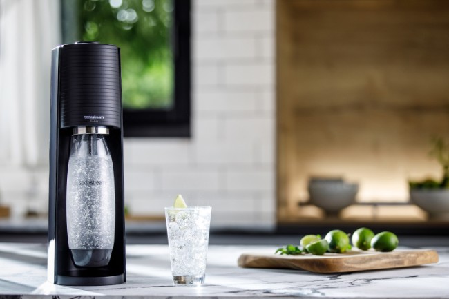 Уред за газирана вода Terra, Черен - SodaStream