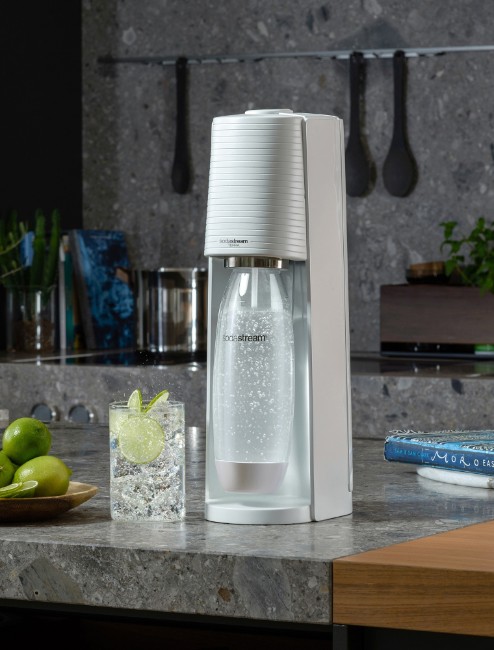 Уред за газирана вода Terra, Бял - SodaStream