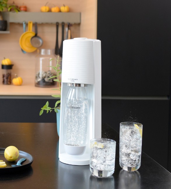 Уред за газирана вода Terra, Бял - SodaStream