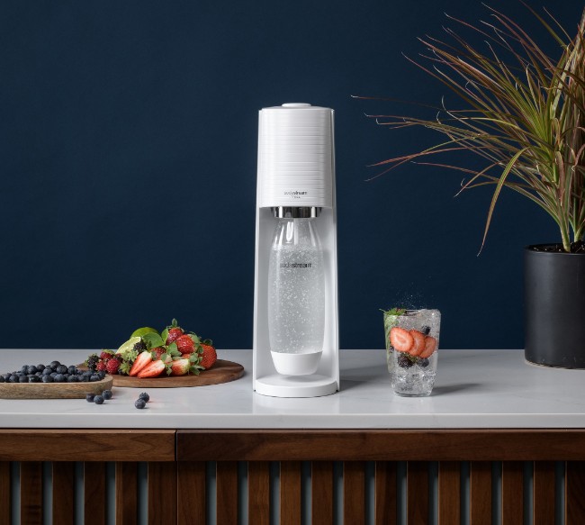 Уред за газирана вода Terra, Бял - SodaStream