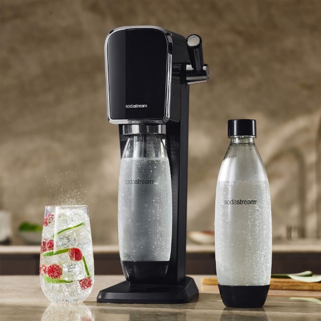 Аrt уред за газирана вода, черен - SodaStream