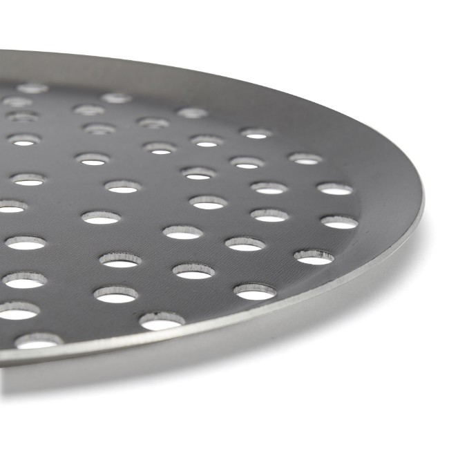 CHOC перфорирана кръгла тава, 28 см, алуминий - марка "de Buyer".