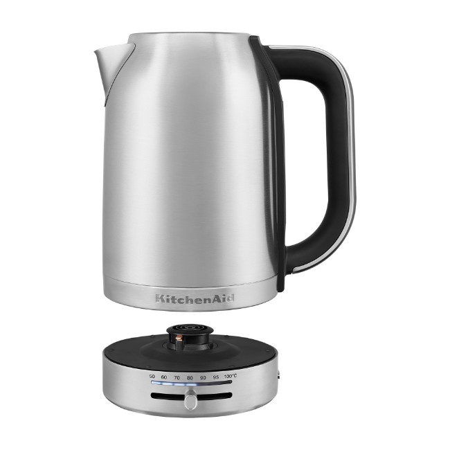 Електрическа кана с променлива температура, 1,7 L, Stainless Steel - KitchenAid