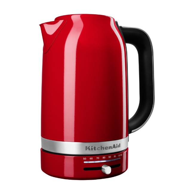 Електрическа кана с променлива температура, 1,7 L, Empire Red - KitchenAid