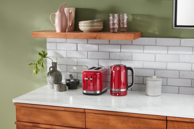 Електрическа кана с променлива температура, 1,7 L, Empire Red - KitchenAid