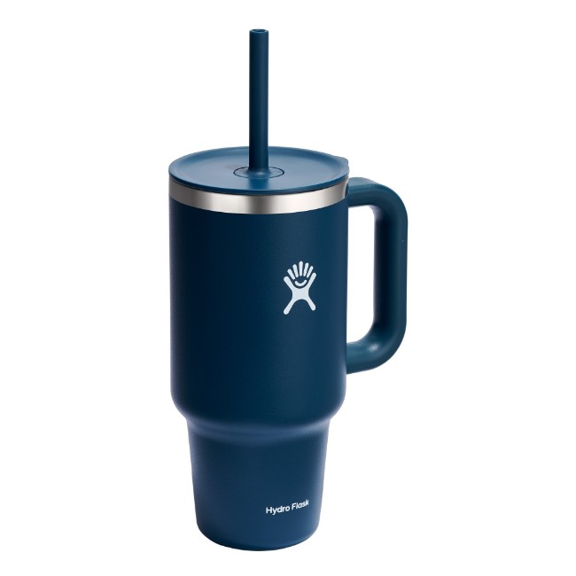 Термоизолирана чаша, неръждаема стомана, 950 мл, "All Around Travel", Indigo - Hydro Flask