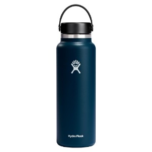 Термоизолираща бутилка, неръждаема стомана, 1.18L, "Wide Mouth", Indigo - Hydro Flask