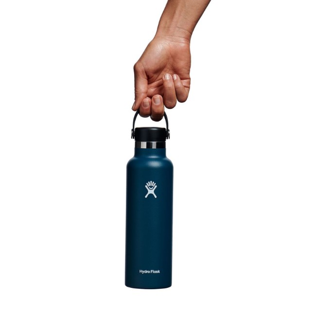 Термоизолираща бутилка, неръждаема стомана, 620мл, "Standard", Indigo - Hydro Flask