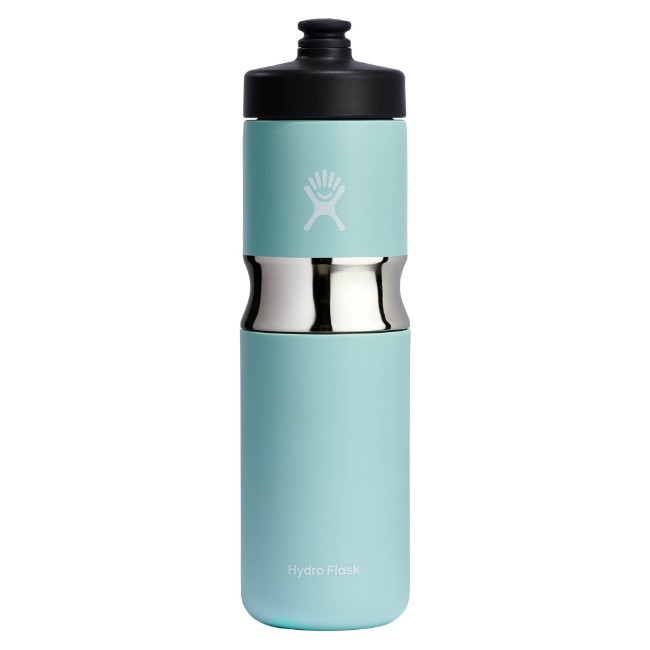 Спортна термоизолираща бутилка, неръждаема стомана, 590 мл, "Wide Mouth", Dew - Hydro Flask