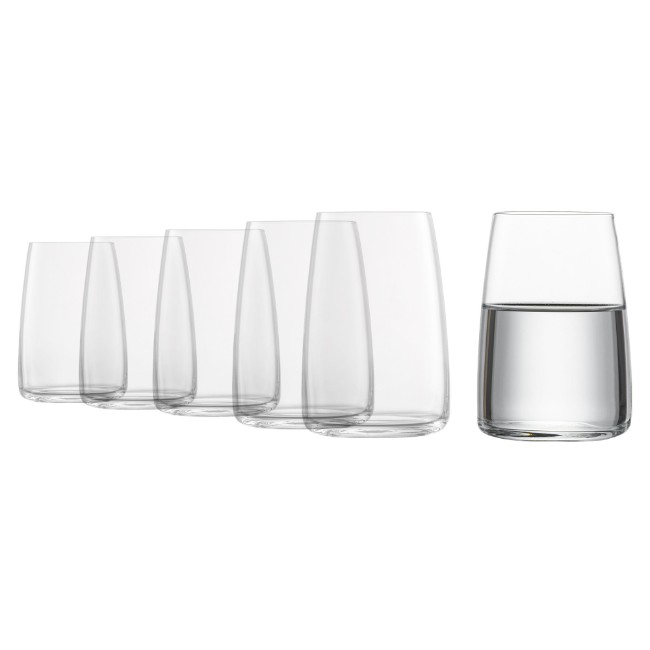 Комплект от 6 чаши за вода, <<Sensa>>, 500 мл - Schott Zwiesel