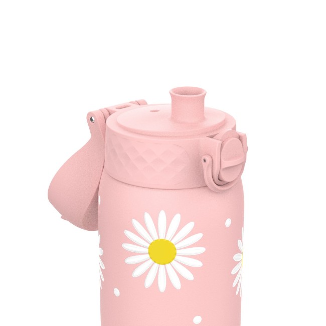 Детска бутилка за вода, неръждаема стомана, 400 мл, Daisies - Ion8