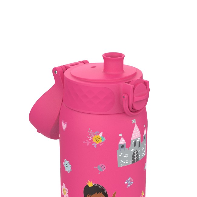Детска бутилка за вода, неръждаема стомана, 400 мл, Princess - Ion8