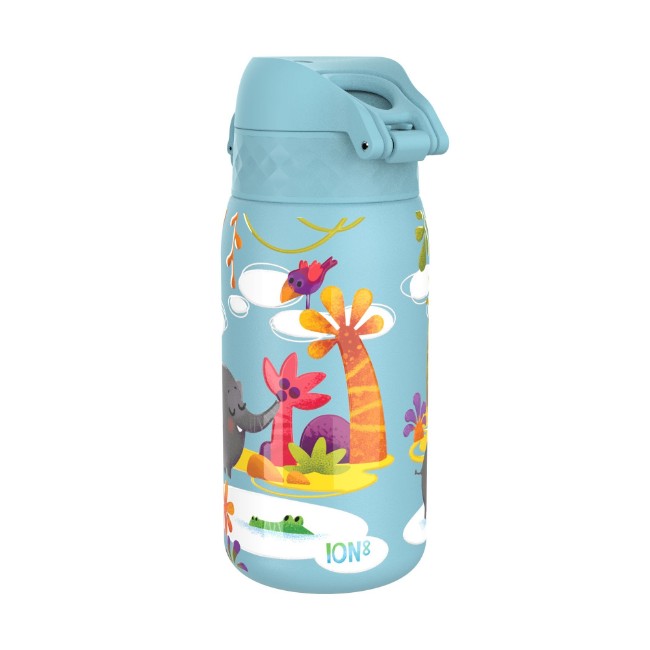 Бутилка за вода за деца, неръждаема стомана, 400 мл Safari - Ion8