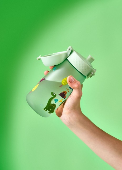 Бутилка за вода за деца, recyclon™, 350 ml, Dinosaurs - Ion8