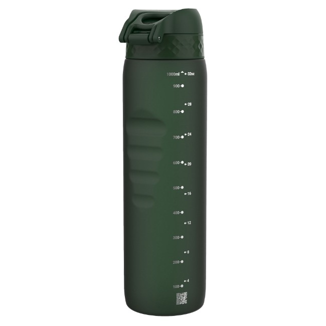 Бутилка за вода, recyclon™, 1л, Dark Green - Ion8