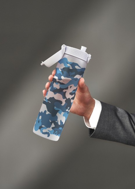 Бутилка за вода "Times To Drink", recyclon™, 1L, Camo - Ion8