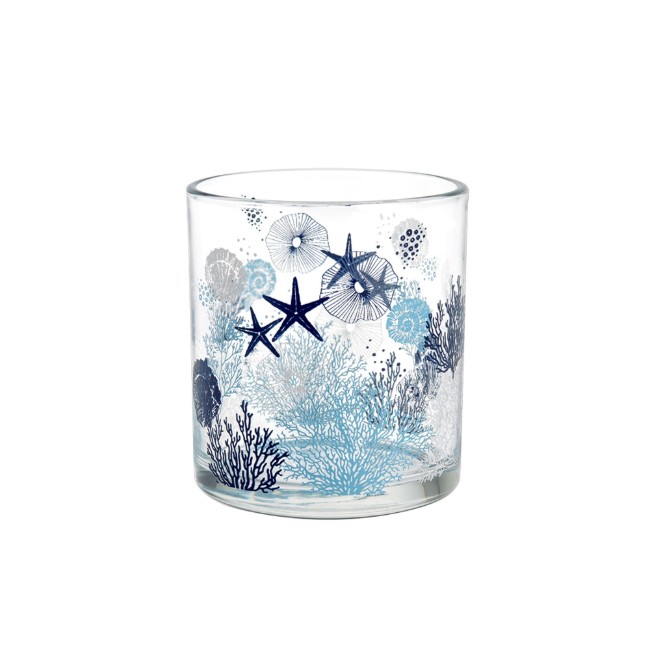 Комплект от 3 чаши Alighieri, изработени от стъкло, 250 мл, "Coral" - Decover