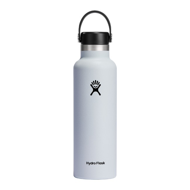 Термоизолирана бутилка, неръждаема стомана, 620 мл, "Standard", бяла - Hydro Flask
