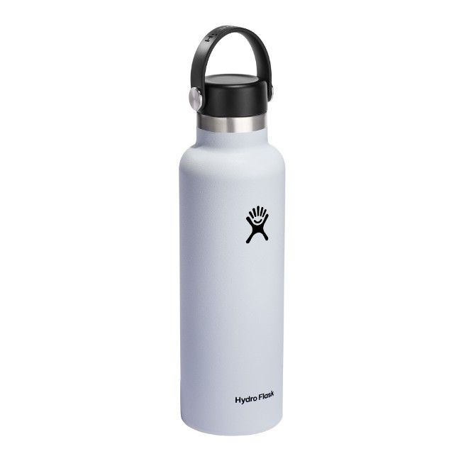 Термоизолирана бутилка, неръждаема стомана, 620 мл, "Standard", бяла - Hydro Flask