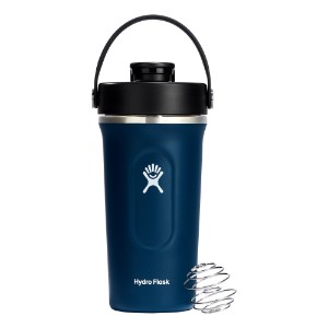 Термоизолиран шейкър, 2 в 1, неръждаема стомана, 710 мл, Indigo - Hydro Flask