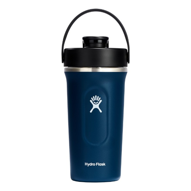 Термоизолиран шейкър, 2 в 1, неръждаема стомана, 710 мл, Indigo - Hydro Flask