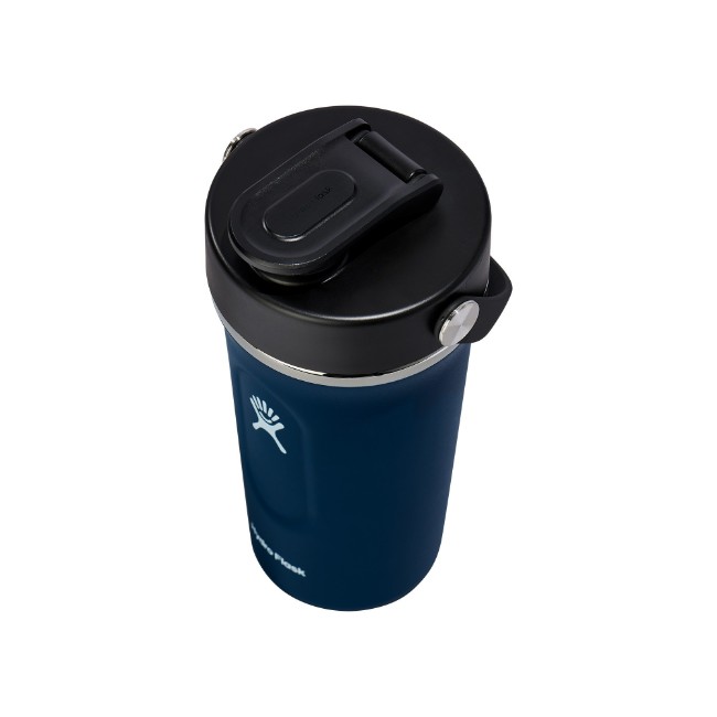 Термоизолиран шейкър, 2 в 1, неръждаема стомана, 710 мл, Indigo - Hydro Flask