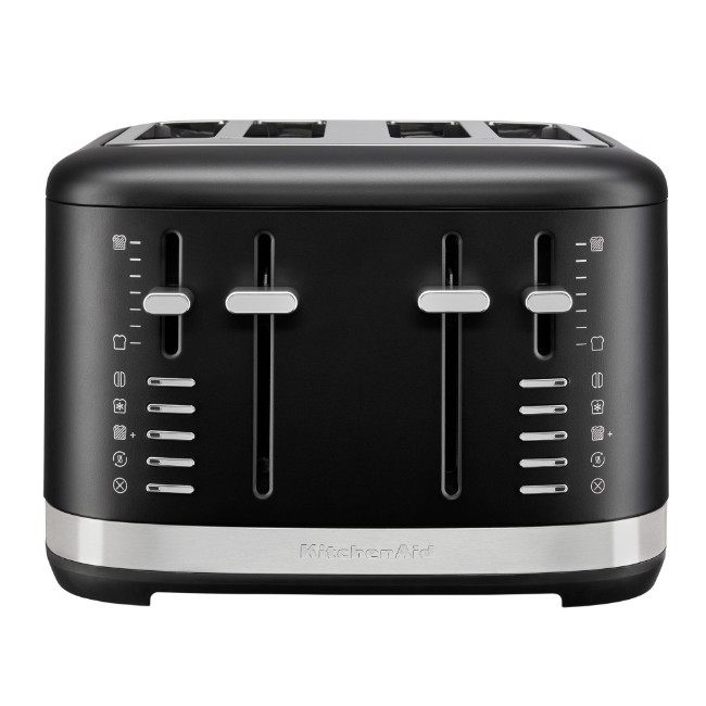 Тостер с 4 гнезда, 1960 W, Matte Black - KitchenAid