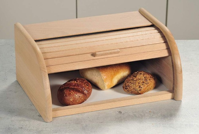 Кутия за хляб, 39,5 х 28 см, букова дървесина - Kesper