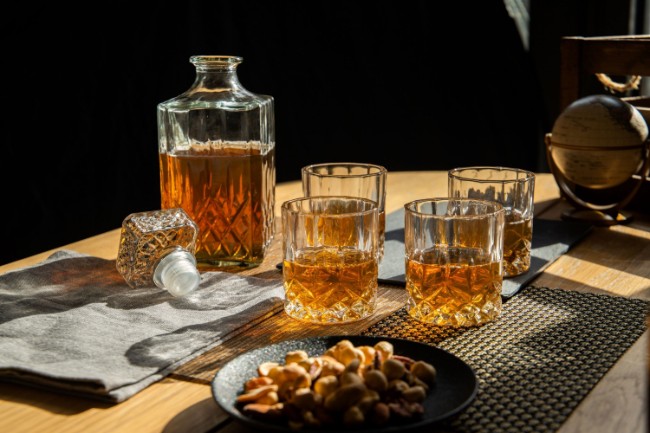 Комплект гарафа и чаши за уиски, 5 части, стъкло - Kitchen Craft