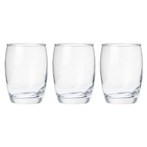 Комплект от 3 чаши за пиене, 270 мл, изработени от стъкло - Borgonovo