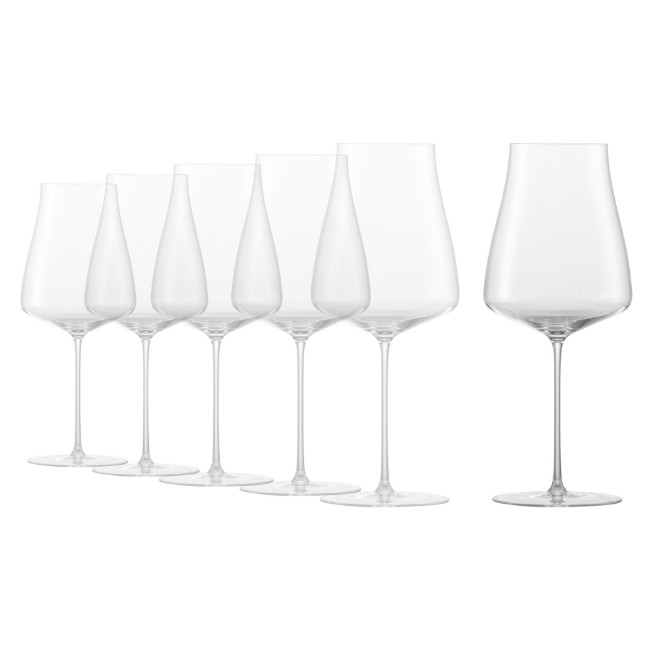 Комплект чаши Merlot от 6 части, кристална чаша, 673 мл, "Classics Select" - Schott Zwiesel